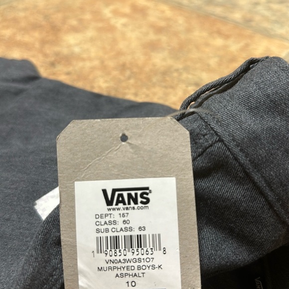 NWT.  VANS BOYS SIZE 10 PANTS - Picture 5 of 5